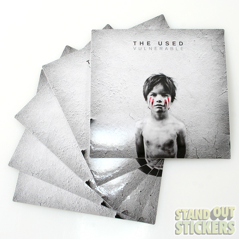 The Used Album Artwork Stickers