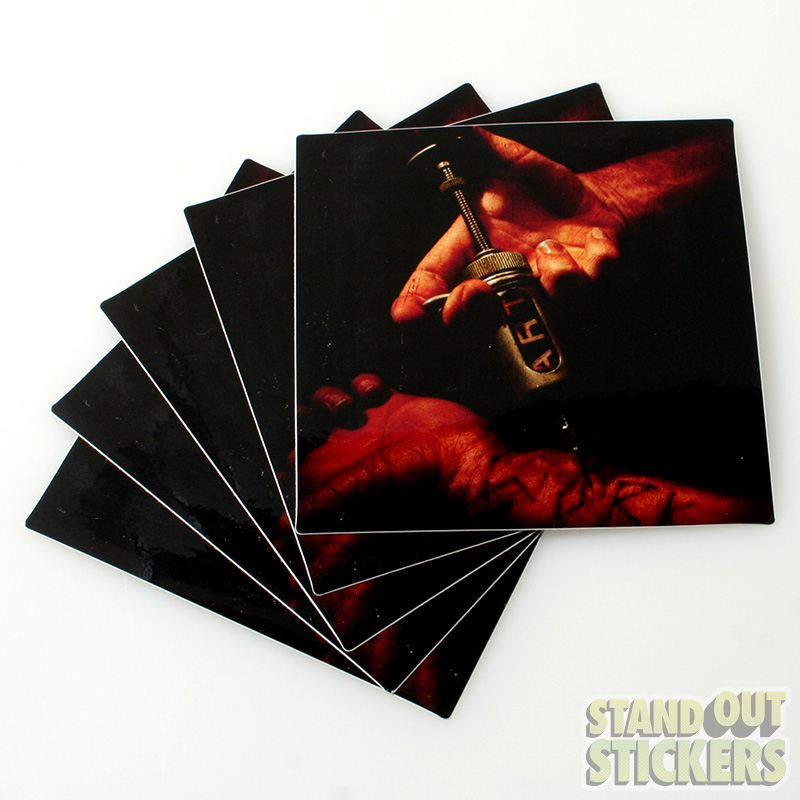 The Used Album Artwork Stickers