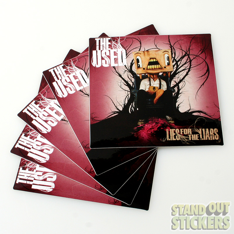 The Used : Album Cover Stickers